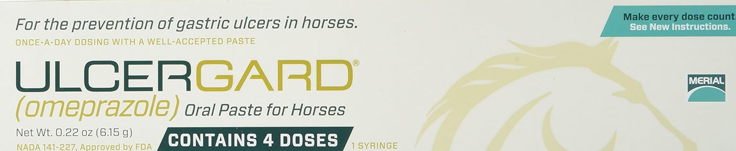 UlcerGard (omeprazole) Oral Paste Syringe 6.15g